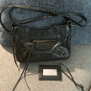 Balenciaga Hip crossbody bag in black